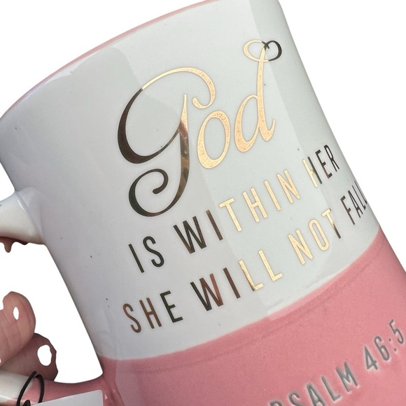Bible Verse Mug, Psalm 46:5 - Picture 2 of 6